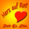 Herz auf rot - Single