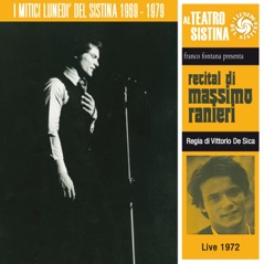 Recital di Massimo Ranieri - I lunedì del sistina (Live 1972)