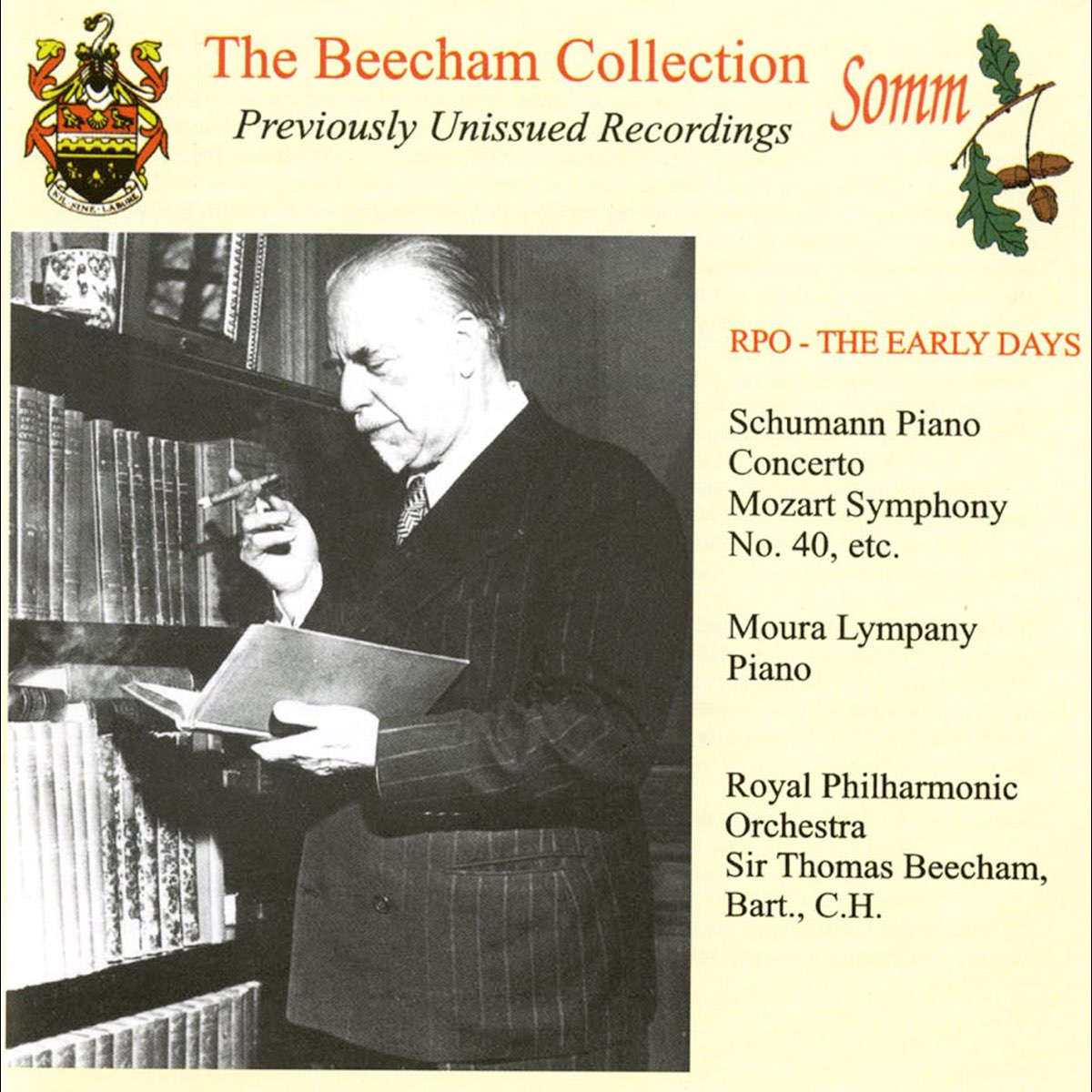 Lumpinou rpo collection. Thomas Beecham. The Royal Philharmonic Orchestra. Sir Thomas Beecham.