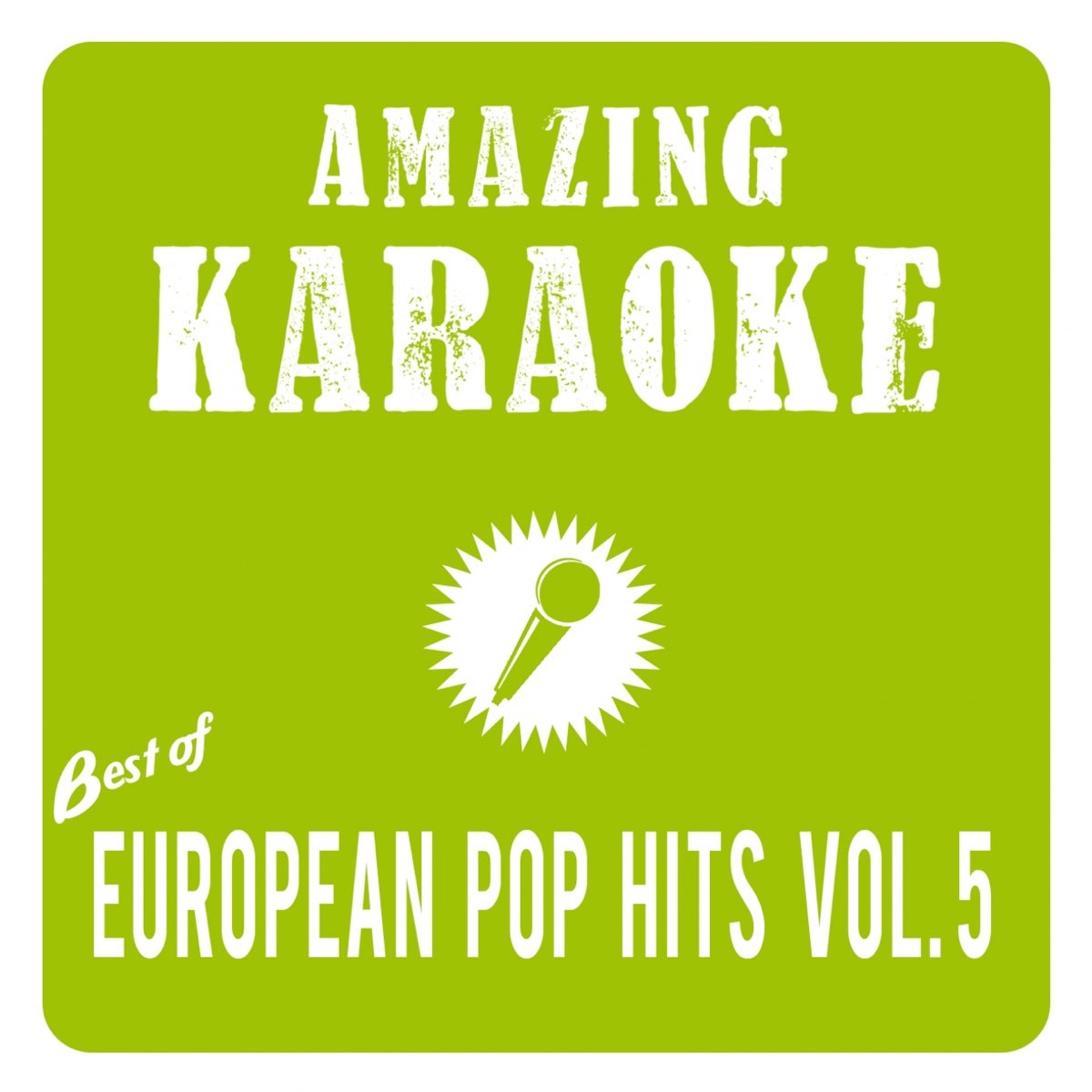 Best of European Pop Hits, Vol. 5 (Karaoke Version) by Amazing Karaoke on  Apple Music
