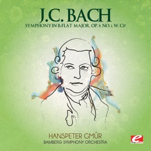 J.C. Bach: Symphony in B-Flat Major, Op. 9, No. 1, W. C17 (Remastered) - Single