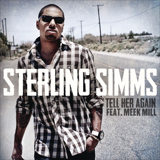Cover artwork for Tell Her Again (feat. Meek Mill)