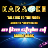 Ameritz Karaoke Planet - Talking to the Moon (Acoustic Piano Version) [In the Style of Bruno Mars] [Karaoke Version]