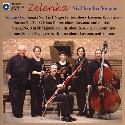 Zelenka: Six Chamber Sonatas, Volume 1