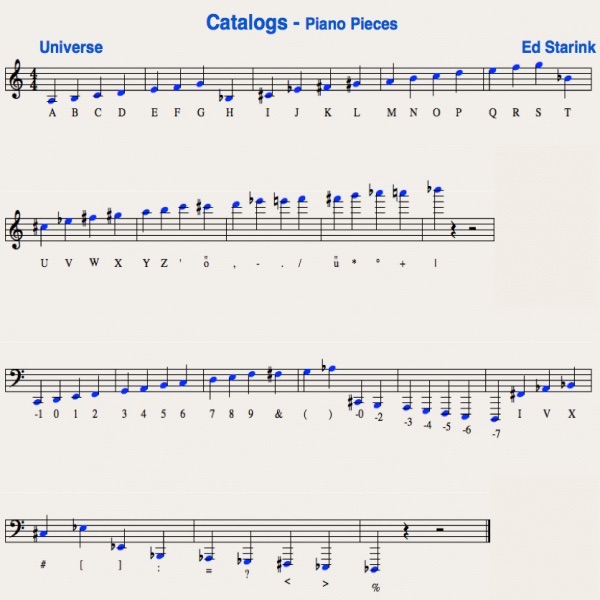 Catalogs - Piano Pieces