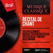 Récital de chant (Mono Version) artwork