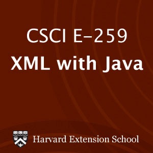 CSCI E-259: XML with Java - Video cover