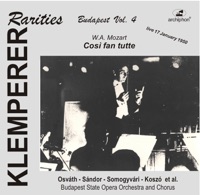Klemperer Rarities: Budapest, Vol. 4 (1950) - Magda Rasko, Istvan Koszo, Otto Klemperer, Budapest State Opera Orchestra, Lajos Somogyvári, Budapest State Opera Choir, Audience, Oszkar Maleczky, Julia Osvath & Judit Sándor