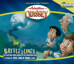 #38: Battle Lines - Adventures in Odyssey Cover Art
