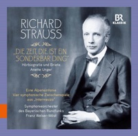 Album cover for Eine Hörbiografie, Richard Strauss: Pt. I. Auf der Suche nach dem künstlerischen Ich (1864–1894) by Gert Heidenreich, Alexander Duda, Martin Fogt, Frank Manhold, Friedrich Schloffer, Beate Himmelstoss, Michael Atzinger, Katja Schild, Hemma Michel, Julia Cortis, Falk Hafner, Heinz Peter, Bavarian Radio Symphony Orchestra & Franz Welser-Möst
