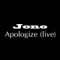 Apologize (live tribute to One Republic) - JONO lyrics