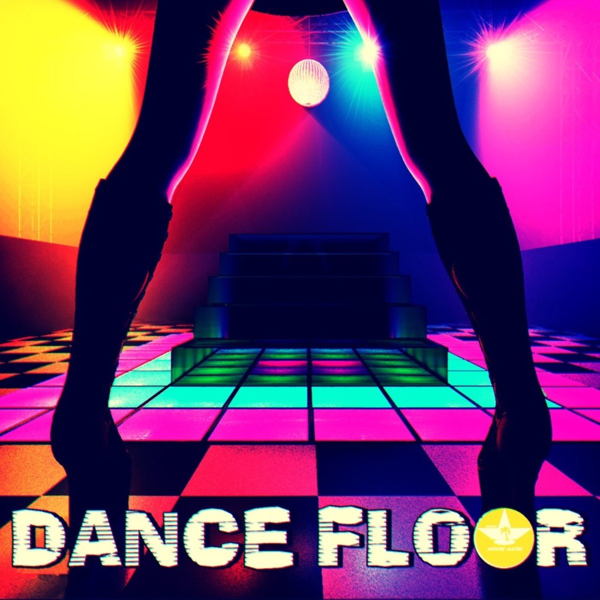 Дэнс Флор. Певица Dancefloor. Фанк альбомы. On the Dancefloor.