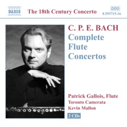 Patrick Gallois, Klaus Kirbach, Karl-Heinz Schröter, Harald Winkler, Kammerorchester Carl Philipp Emanuel Bach & Peter Schreier - Flute Concerto in A major, Wq. 168, H. 438: III. Allegro assai