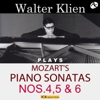 MOZART: PIANO SONATAS NOS. 4-6/ WALTER KLIEN, PIANO