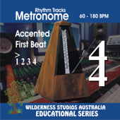 Metronome 4/4 Time Accented 1st Beat