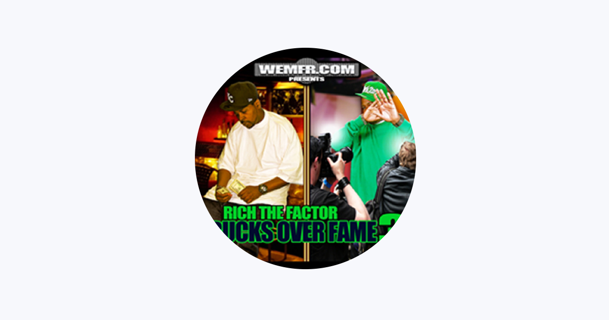 レア G-RAP RICH THE FACTOR Rich The Factor - Platinum Coated KC Missouri Rap G-Funk