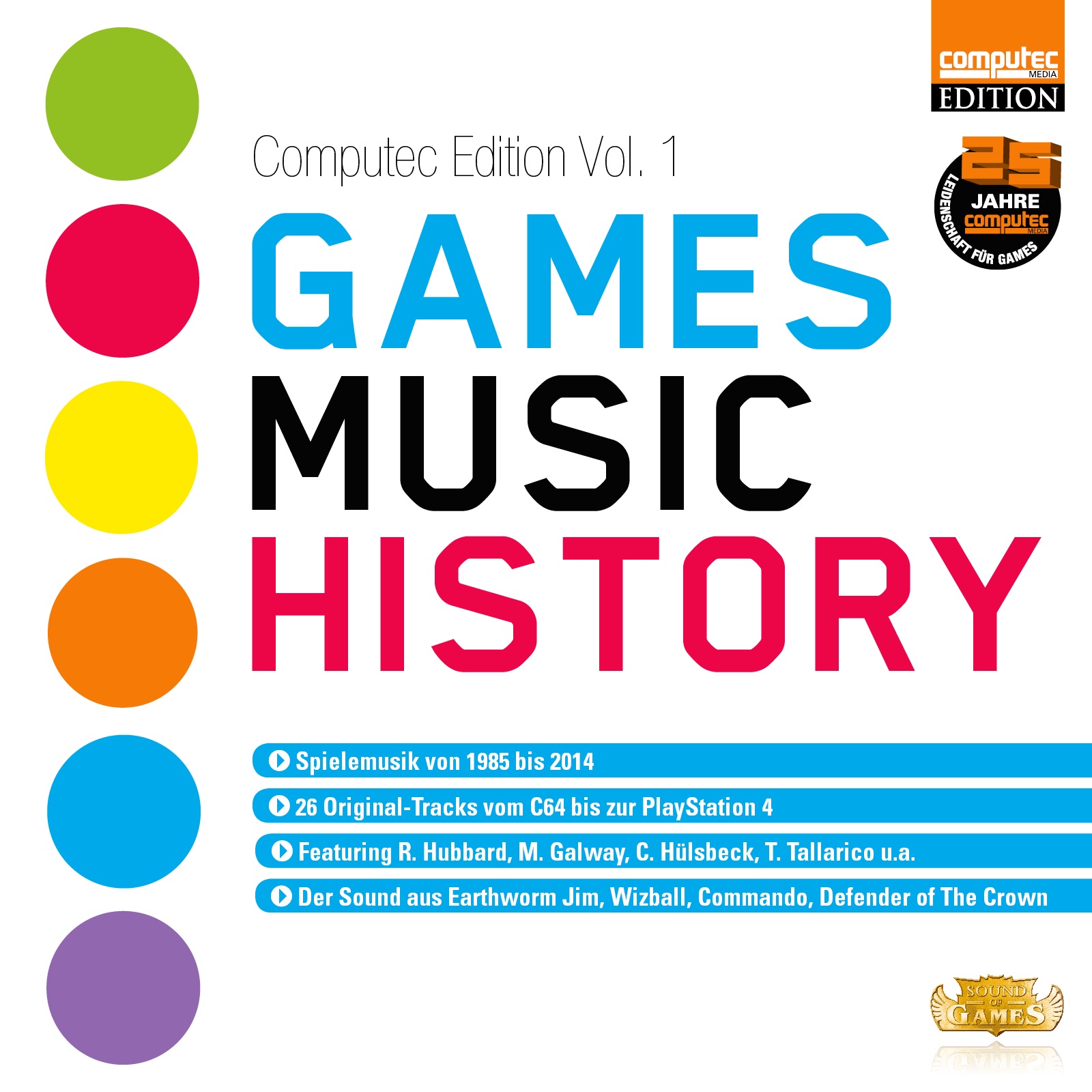 Games Music History: Computec Edition, Vol. 1 (Original Games Soundtrack)