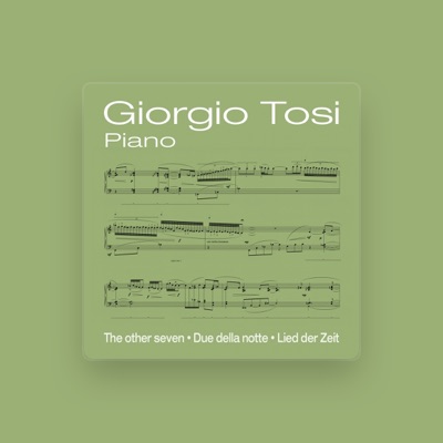 Listen to Giorgio Tosi, watch music videos, read bio, see tour dates & more!