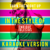 Turn the Night Up (In the Style of Enrique Iglesias) [Karaoke Version] - Ameritz Top Tracks