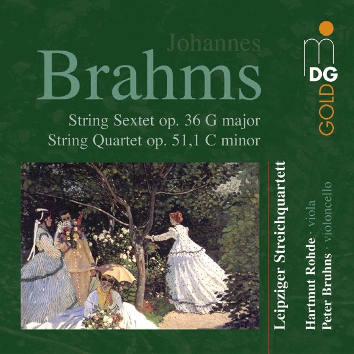 Brahms String Sextet Op In G Major Op In C Minor Album