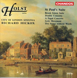 City of London Sinfonia & David Amos - St. Paul's Suite, Op. 29, No. 2: I. Jig: Vivace