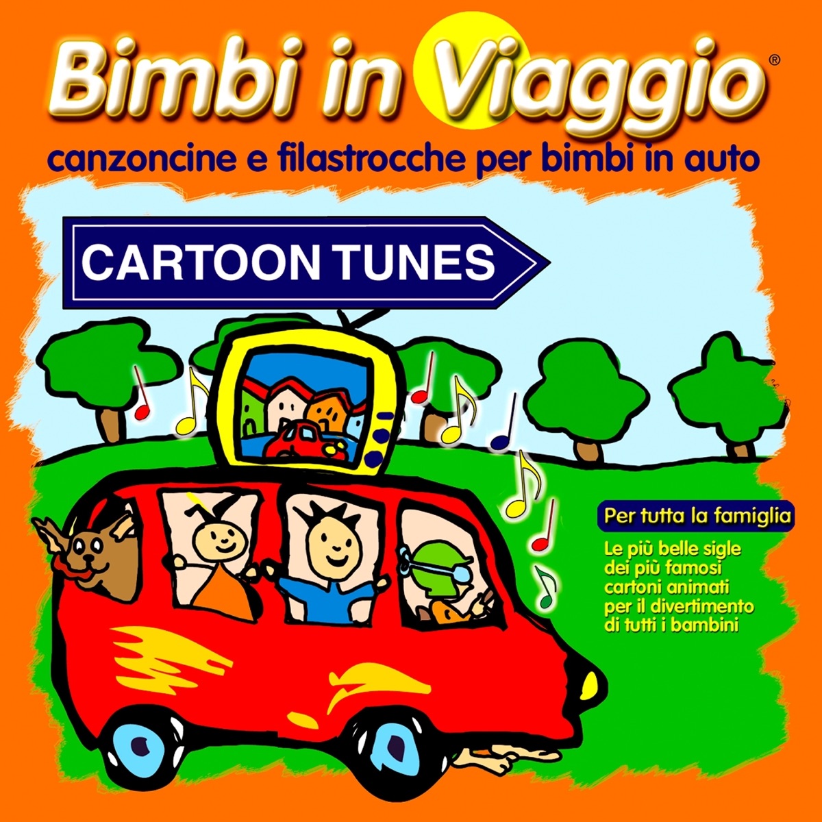 Cartoon tunes (Bimbi in viaggio: canzoncine e filastrocche per bimbi in  viaggio) - Album di Coccole Sonore - Apple Music