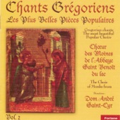 Chants grégoriens: Les plus belles pièces populaires, vol. 2 artwork