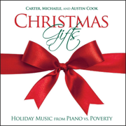 Christmas Gifts: Holiday Music from Piano vs. Poverty - Carter Cook, Michaele Cook & Austin Cook