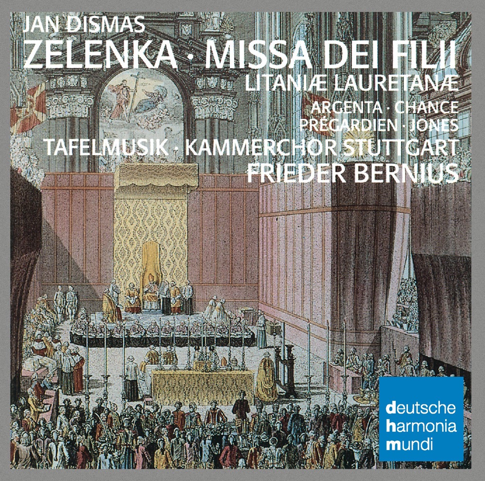 Обложка альбома «Zelenka: Missa Dei Filii, Litaniae Lauretanae» — Frieder Bernius, Kammerchor Stuttgart & Tafelmusik