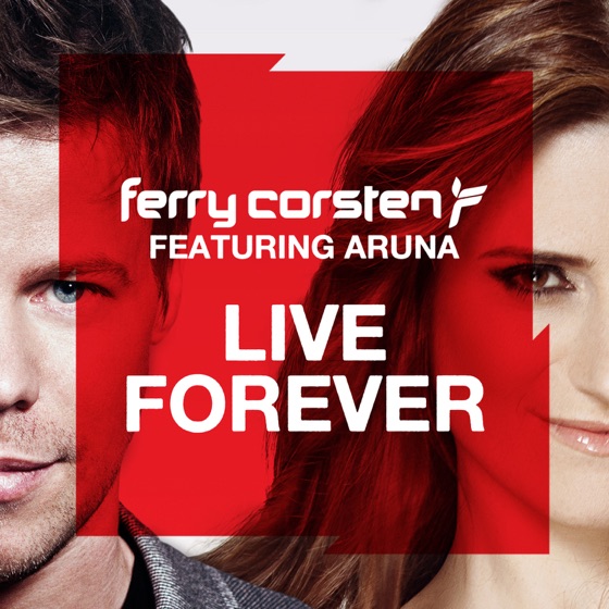 Cover artwork for Live Forever