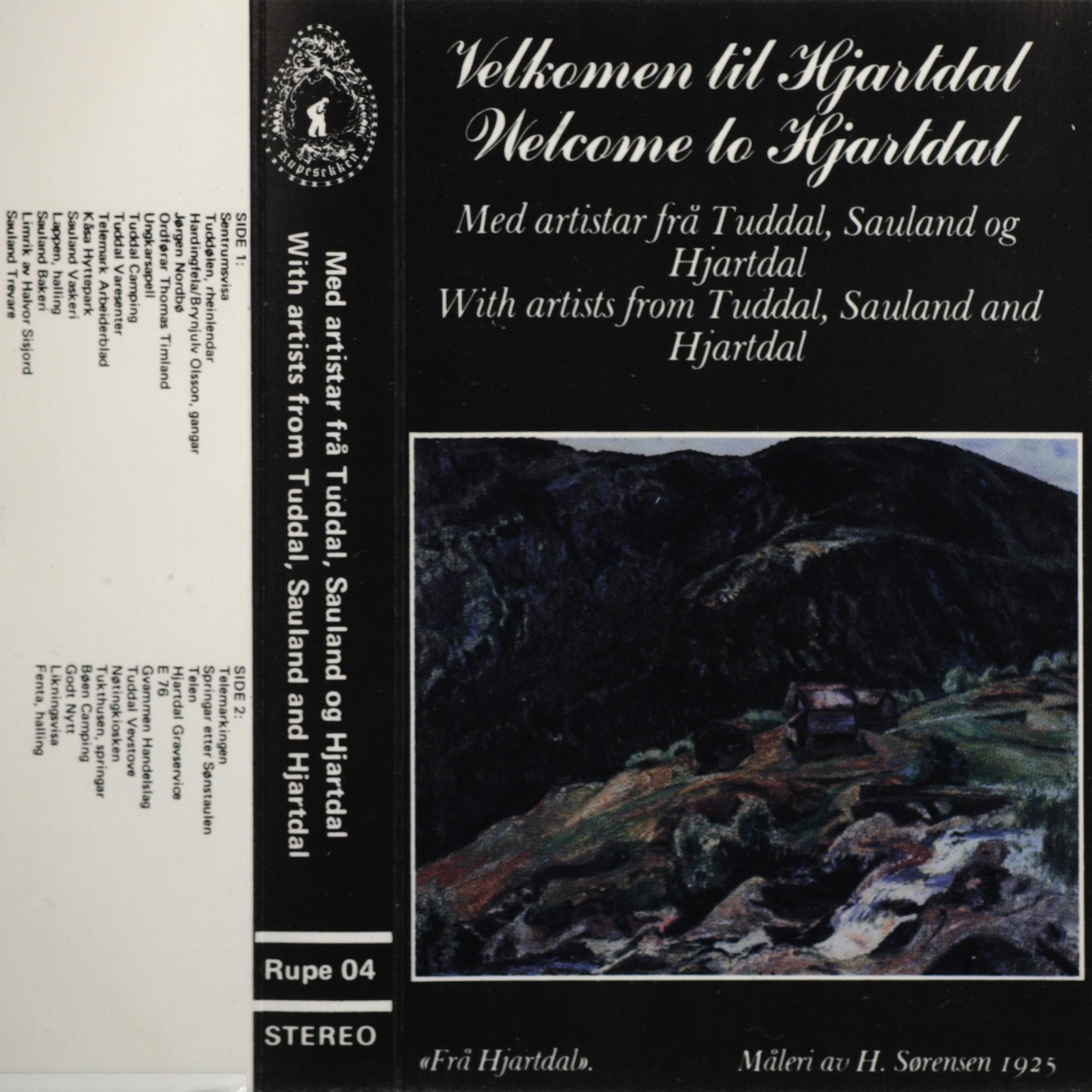 Velkommen til Hjartdal/Welcome to Hjartdal - Med artistar frå Tuddal, Sauland og Hjartdal