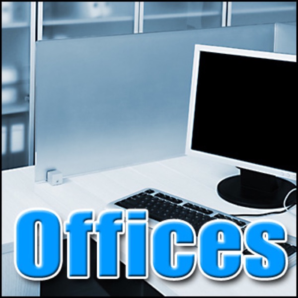 Office, Ambience - Medium Office: General Ambience: Quiet Work Area, Ventilation, Distant Voices, Activity Increases, Office Ambiences