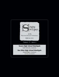 Listen to Box Elder High School Madrigals, watch music videos, read bio, see tour dates & more!