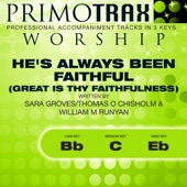 He's Always Been Faithful (Great Is Thy Faithfulness) (Low Key: Bb - Performance Backing track) artwork