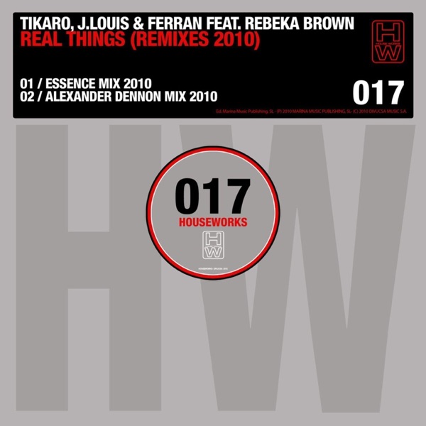 Real Things (feat. Rebeka Brown) [Alexander Dennon Remixes 2010] - Single