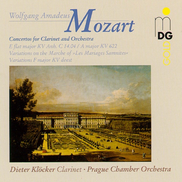Mozart: Clarinet Concertos K. 14.04 & KV 622, Variations