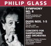 Philip Glass: Symphony No. 8, Duos Nos. 1-5, Harpsichord Concerto - Varios Artistas