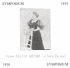 Studio Orchestra, Studio Conductor, Nellie Melba & Charles Gilibert