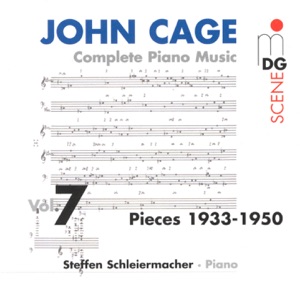 Cage: Complete Piano Music Vol. 7