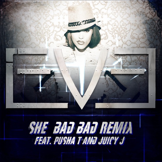 Cover artwork for She Bad Bad [Remix] (feat. Pusha T and Juicy J)