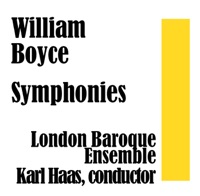 William Boyce: Symphonies - London Baroque Ensemble & Karl Haas