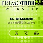 El Shaddai (Low Key: A - Performance Backing track) artwork