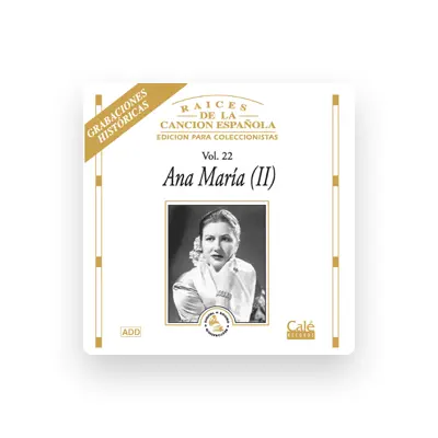 Listen to Ana María, watch music videos, read bio, see tour dates & more!