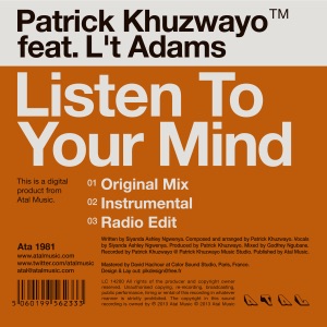 Listen To Your Mind (Atal Music) [feat. L't Adams] - Single
