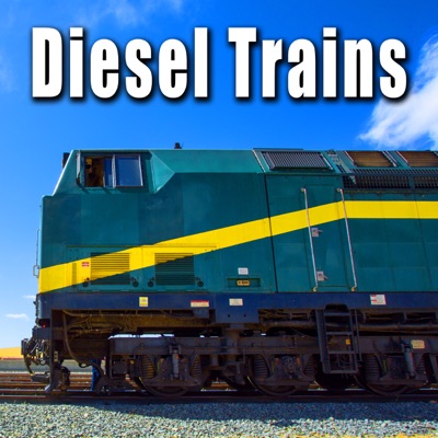 Diesel Locomotive Engine Starts up, Idles & Shut Offs with Long Wind Down-thumbnail