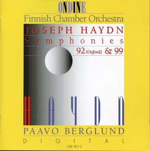 Haydn: Symphonies Nos. 92 (Oxford) & 99