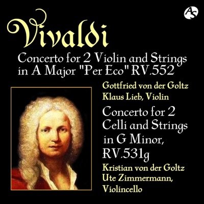 Vivaldi: Concerto for 2 Violins and Strings in A Major "Per Eco" - EP