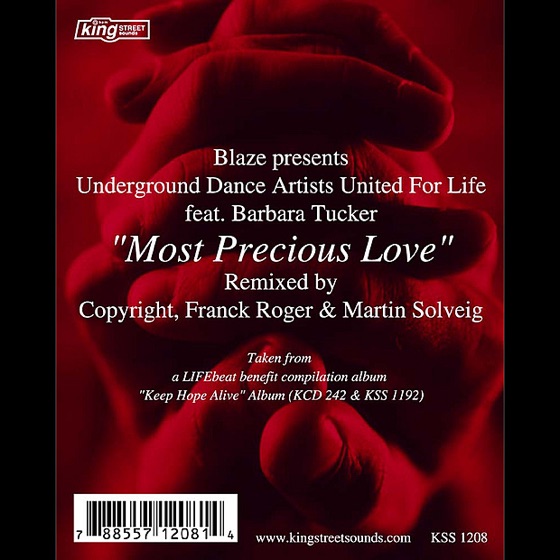 Cover artwork for Most Precious Love