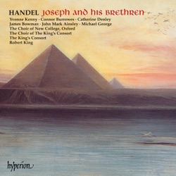 Joseph and His Brethren: Part 1 Scene 3 No 7. Chorus. Joyful sounds, melodious strain! (Egyptians)