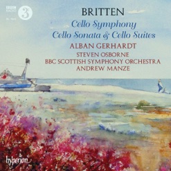 BRITTEN/CELLO SYMPHONY cover art